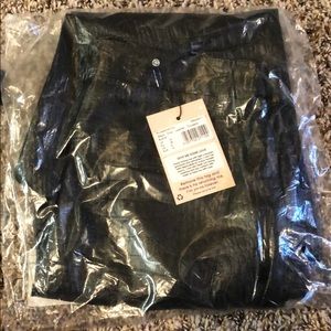 Black Croc Leather Pants Size 6